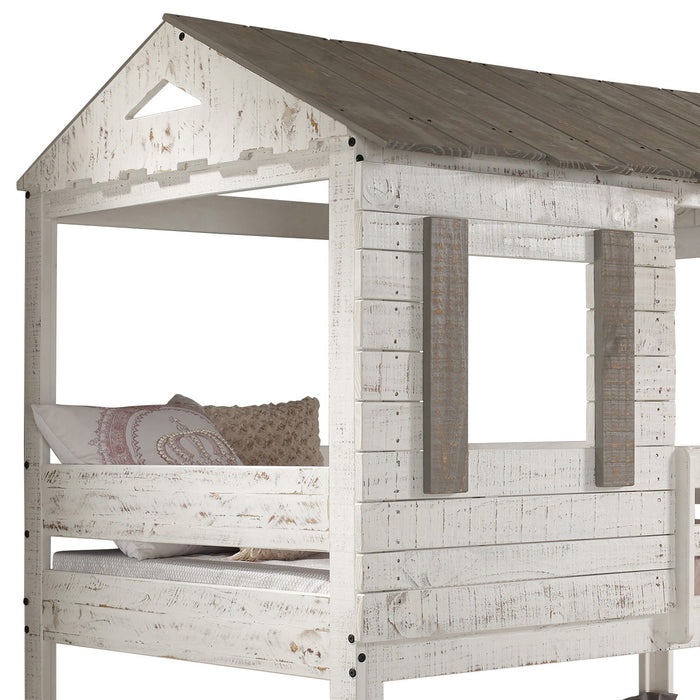 Darlene Teenager Solid Wood Bunk Bed (T/T)