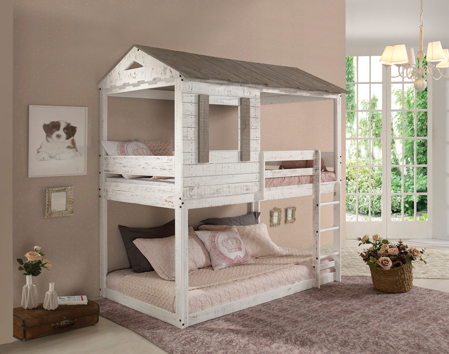 Darlene Teenager Solid Wood Bunk Bed (T/T)