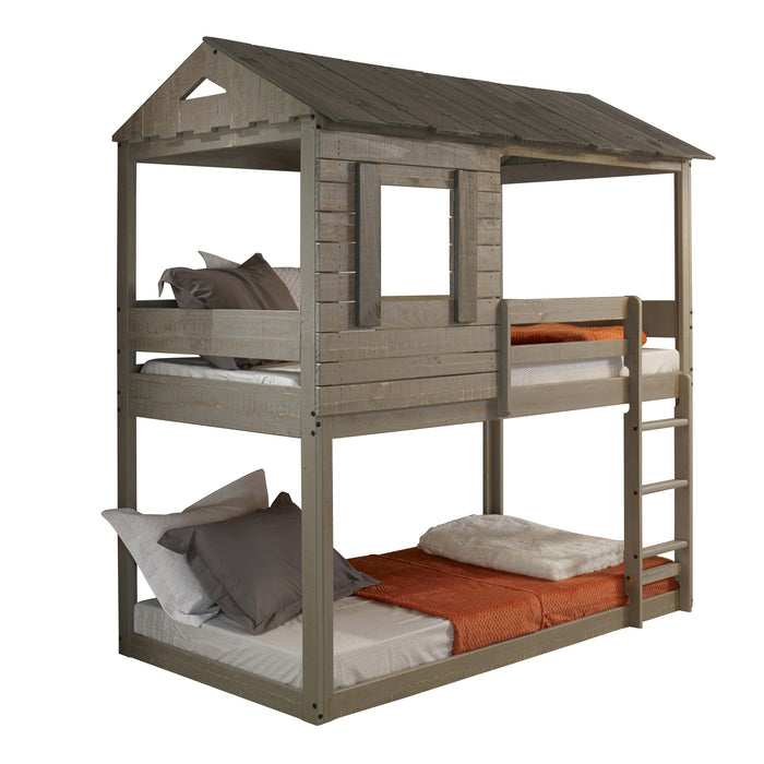 Darlene Teenager Solid Wood Bunk Bed (T/T)