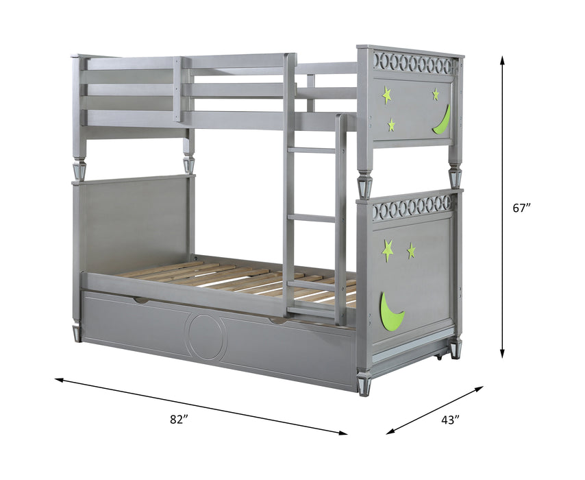 Valerie Solid Wood Teenager Bunk Bed (T/T)