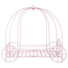 Coaster Massi Twin Canopy Bed Powder Pink Default Title