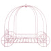 Coaster Massi Twin Canopy Bed Powder Pink Default Title