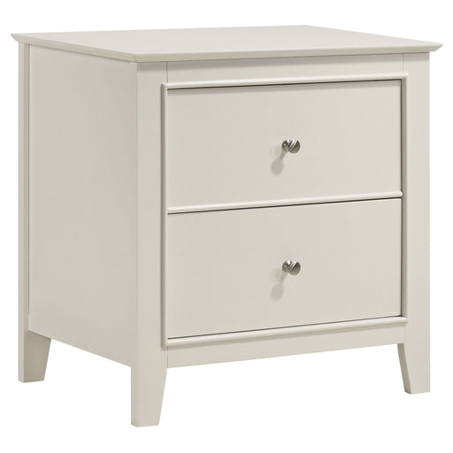 Coaster Selena 2-drawer Nightstand Cream White Default Title