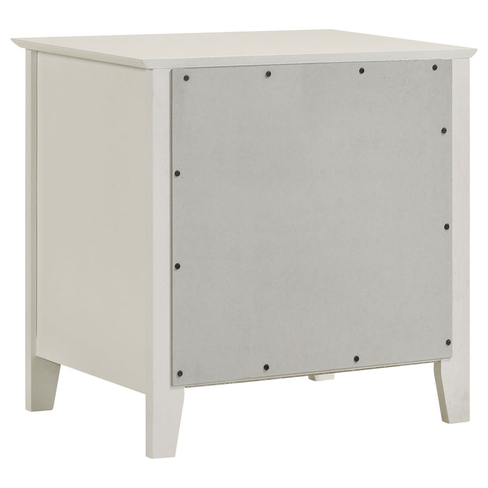 Coaster Selena 2-drawer Nightstand Cream White Default Title