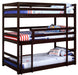 Coaster Sandler Twin Triple Bunk Bed Cappuccino Default Title