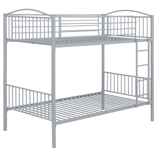 Coaster Anson Twin Over Twin Bunk Bed with Ladder Default Title