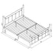 Coaster Canon Metal Slatted Headboard Platform Bed Twin