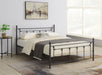 Coaster Canon Metal Slatted Headboard Platform Bed Twin