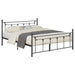 Coaster Canon Metal Slatted Headboard Platform Bed Twin