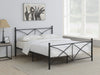 Coaster Hart Platform Bed Black Twin