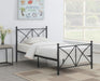 Coaster Hart Platform Bed Black Twin