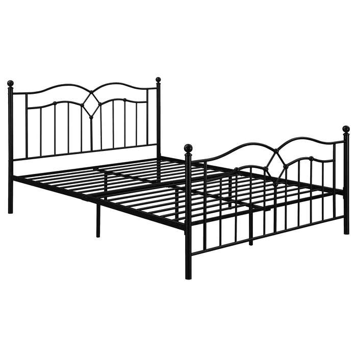 Coaster Klossen Platform Bed Black Default Title