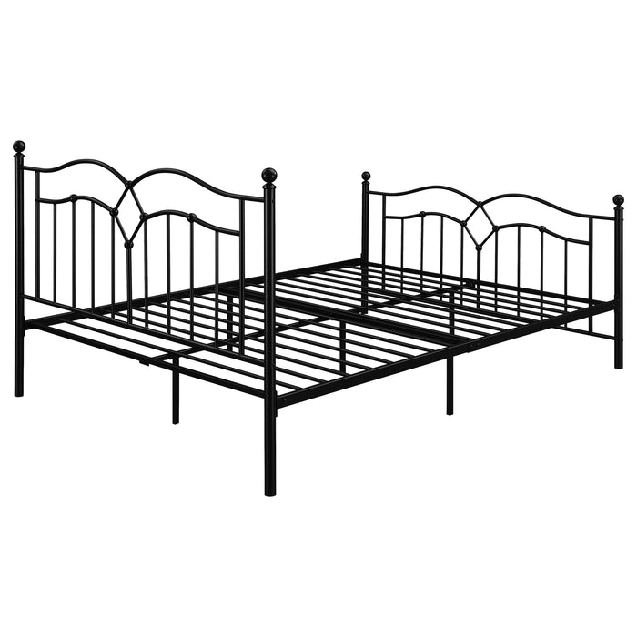 Coaster Klossen Platform Bed Black Default Title