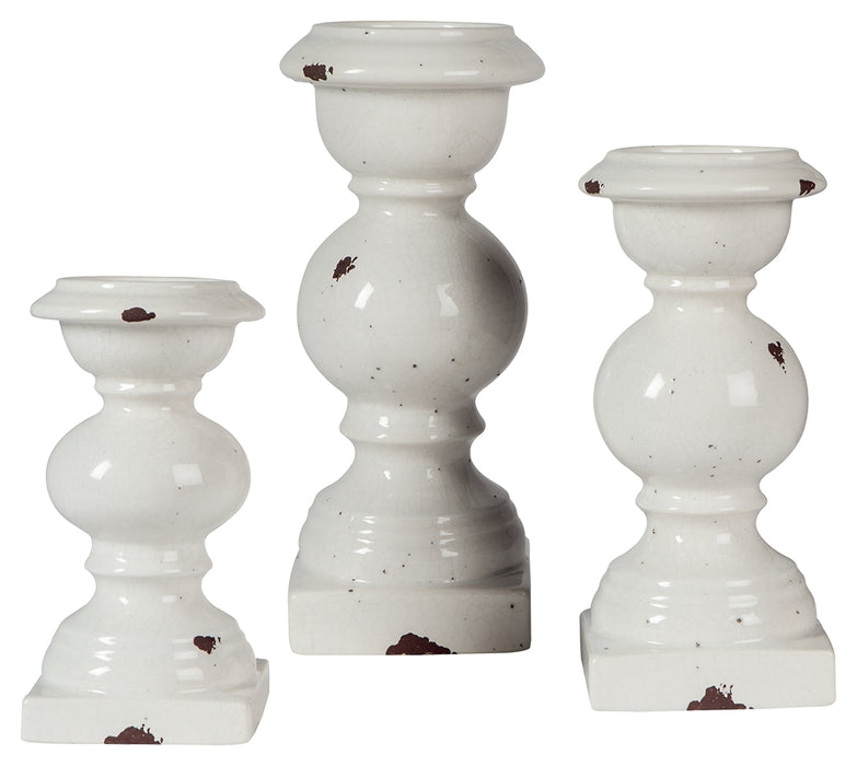 Devorah 3PC Candle Holder Set