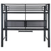 Coaster Avalon Full Workstation Loft Bed Black Default Title