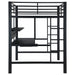 Coaster Avalon Full Workstation Loft Bed Black Default Title