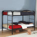 Coaster Morgan Full Over Full Bunk Bed Black Default Title