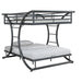 Coaster Stephan Full Over Full Bunk Bed Gunmetal Default Title