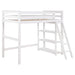 Coaster Anica 3-shelf Wood Twin Loft Bed Black White