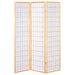 Coaster Carrie 3-panel Folding Screen Natural and White Default Title