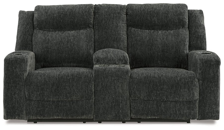 Martinglenn Power Reclining Loveseat with Console