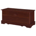 Coaster Paula Rectangular Cedar Chest Warm Brown Default Title