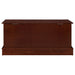 Coaster Paula Rectangular Cedar Chest Warm Brown Default Title