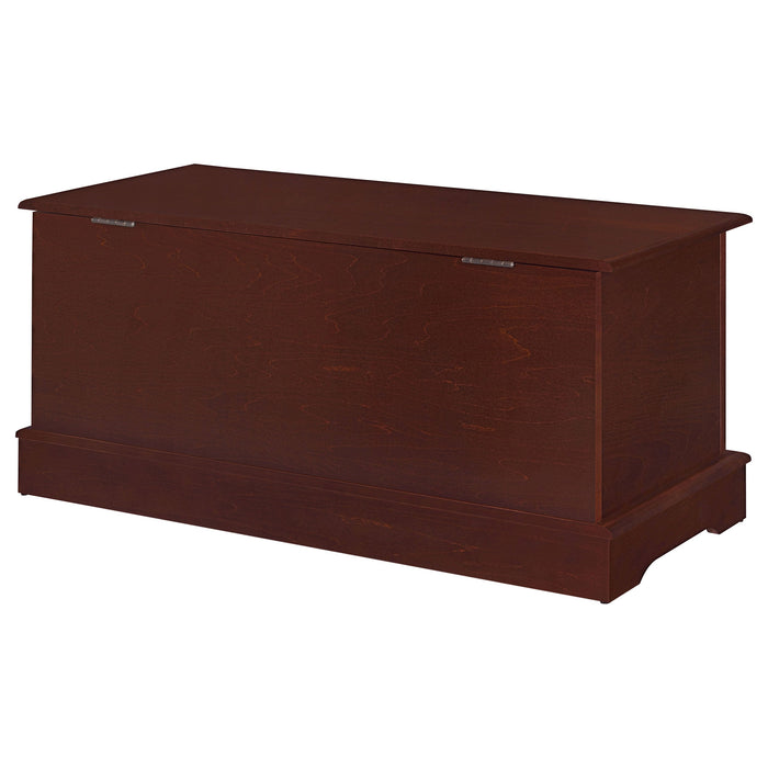 Coaster Paula Rectangular Cedar Chest Warm Brown Default Title