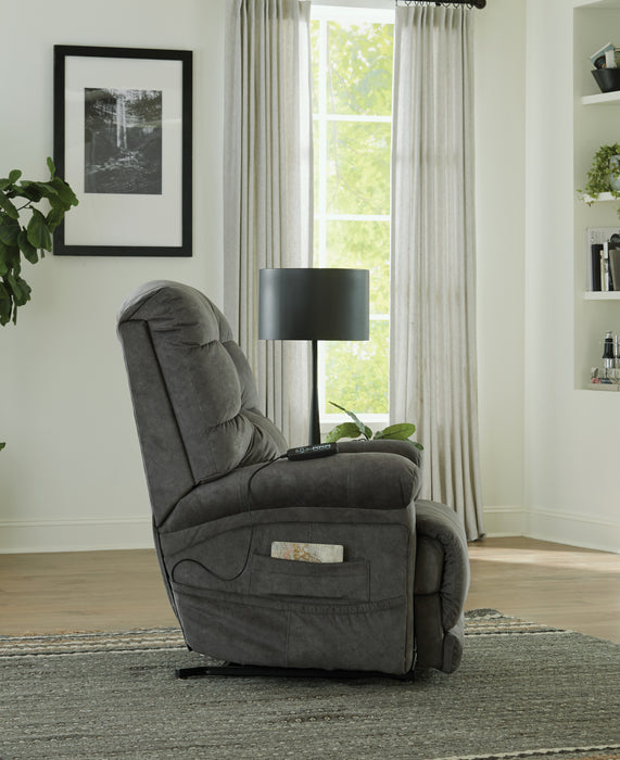 Longevity Power Lift Chair with Sensate Massage and Extended Ottoman