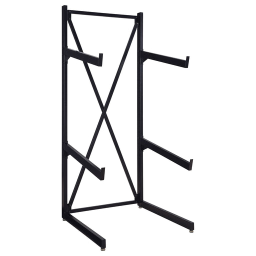 Coaster Wright 3-tier Sofa Display Rack Black Default Title