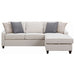 Coaster Mcloughlin Upholstered Sectional Platinum Default Title