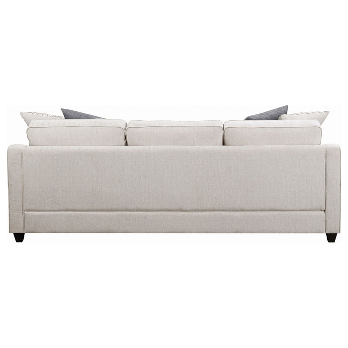 Coaster Mcloughlin Upholstered Sectional Platinum Default Title