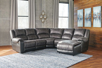 Nantahala Reclining Sectional with Chaise