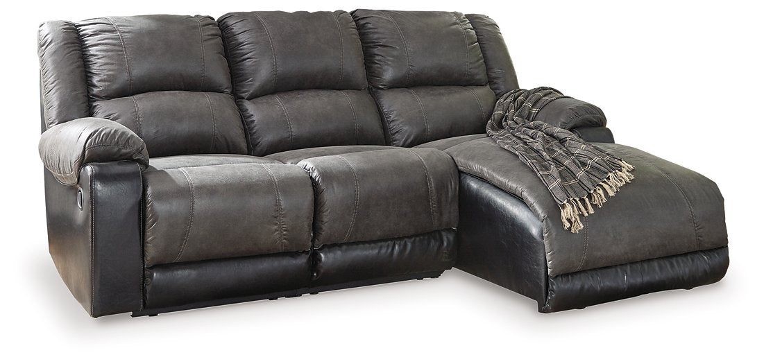 Nantahala Reclining Sectional with Chaise