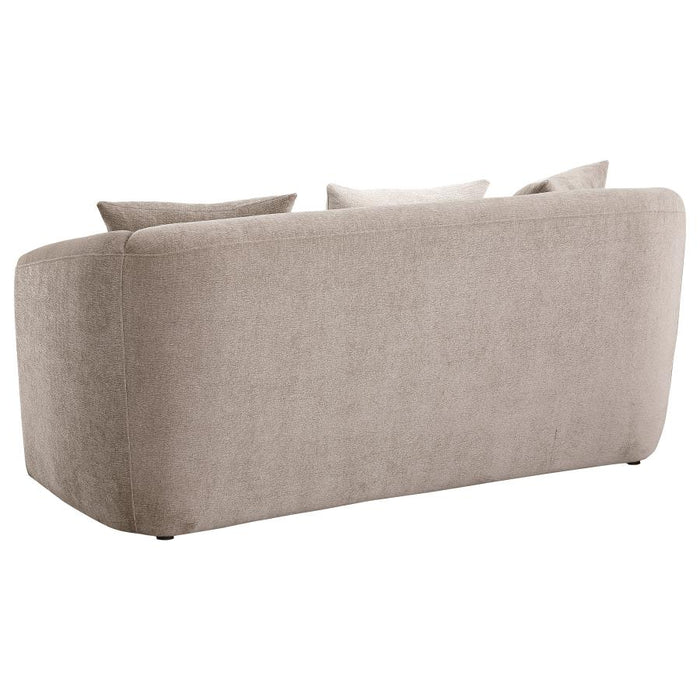 Townsend Chenille Upholstered Sofa Set Latte