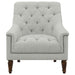 Coaster Avonlea Upholstered Tufted Living Room Set Grey Sofa+Loveseat+Armchair