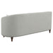 Coaster Avonlea Sloped Arm Upholstered Sofa Trim Grey Default Title