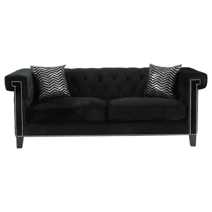 Reventlow Black Living Room Set