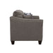 Coaster Salizar Flared Arm Loveseat Grey Default Title