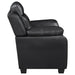 Coaster Finley Tufted Upholstered Chair Black Default Title