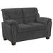 Coaster Clementine Upholstered Pillow Top Arm Living Room Set Sofa+Loveseat+Armchair