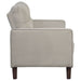 Coaster Bowen Upholstered Track Arms Tufted Loveseat Beige Default Title