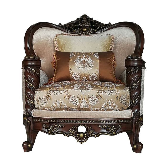 Devayne 44"W Chair with 2 Pillows