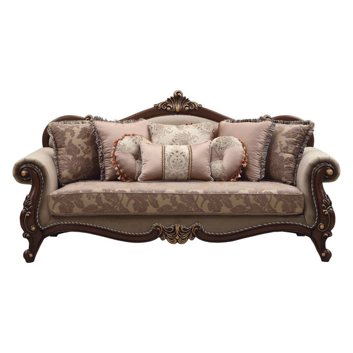 Mehadi 88"L Sofa with 8 Pillows