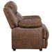 Coaster Ellington 2-piece Upholstered Padded Arm Sofa Set Dark Brown Sofa+Loveseat+Armchair