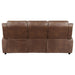 Coaster Ellington Upholstered Padded Arm Sofa Dark Brown Default Title