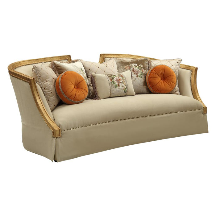 Daesha 92"L Sofa with 8 Pillows