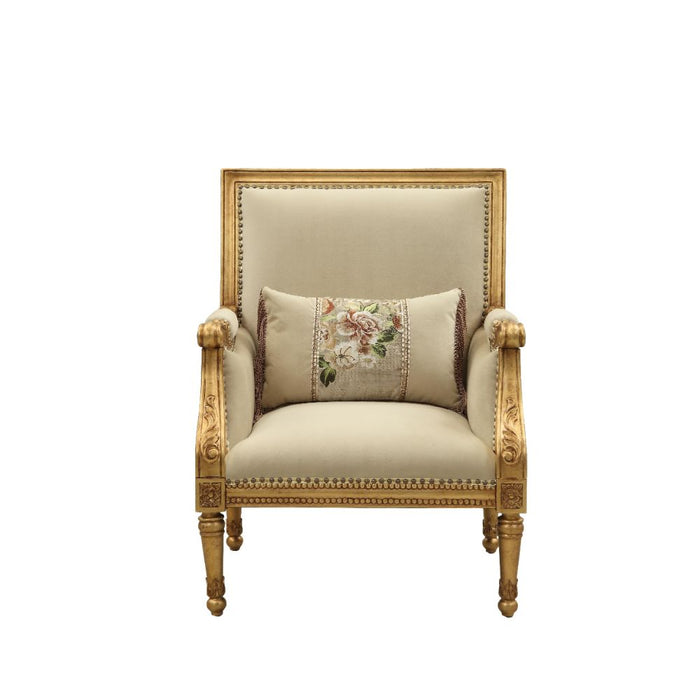 Daesha 32"W Chair with Pillow