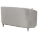 Coaster Avonlea Sloped Arm Tufted Sofa Grey Default Title