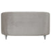 Coaster Avonlea Sloped Arm Tufted Loveseat Grey Default Title